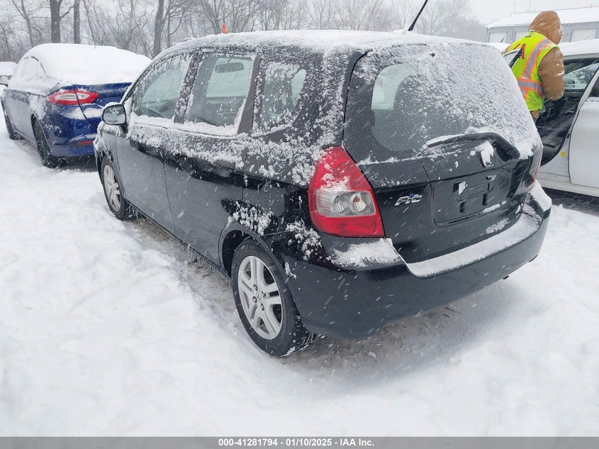 2007 HONDA FIT VIN: JHMGD38487S068149