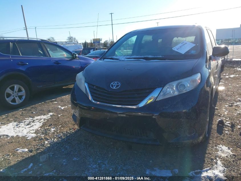 VIN 5TDKK3DC6DS305241 2013 Toyota Sienna, Le V6 8 P... no.12