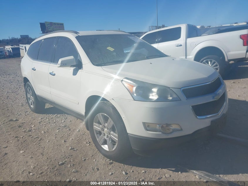 Vin: 1gnkrged1cj104151, lot: 41772292, chevrolet traverse 1lt 20121