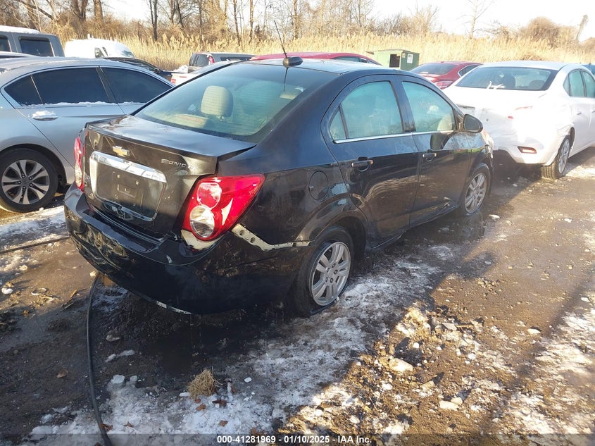 2015 CHEVROLET SONIC LT AUTO - 1G1JC5SH5F4145847