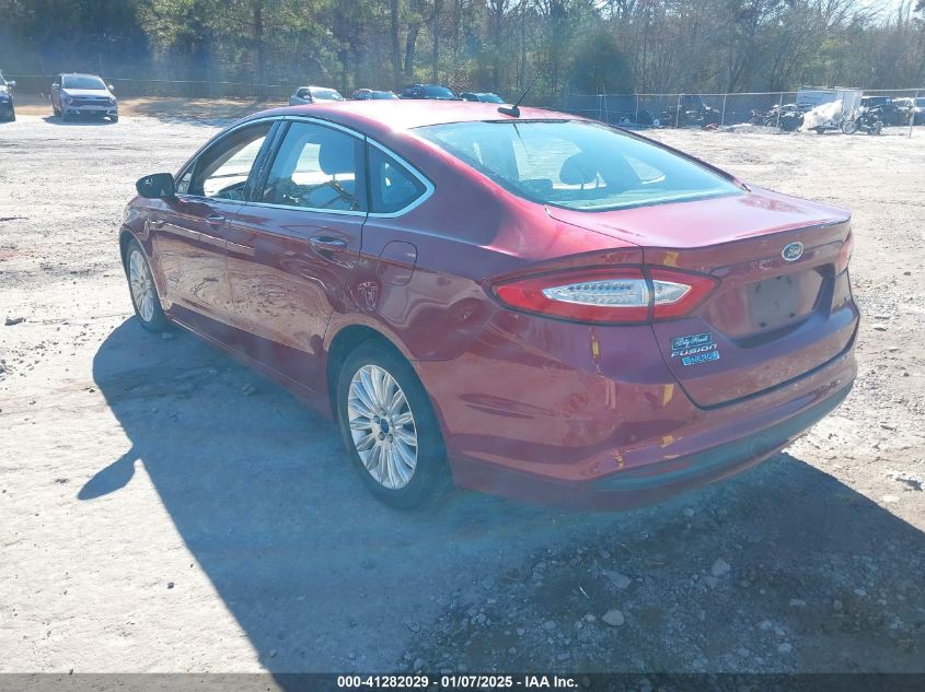 VIN 3FA6P0PU3GR210686 2016 FORD FUSION ENERGI no.3