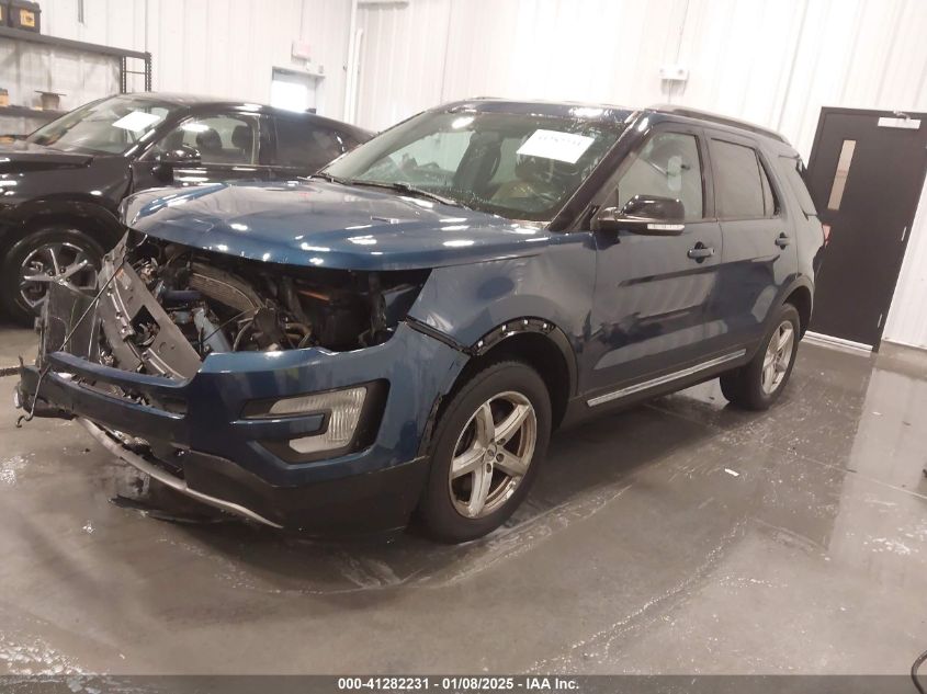 VIN 1FM5K8D83HGD54446 2017 FORD EXPLORER no.2