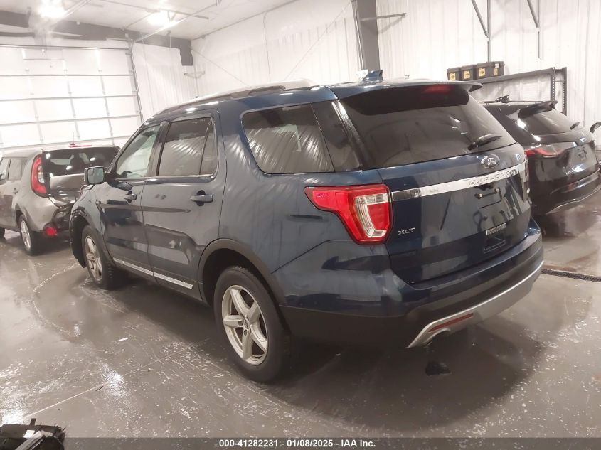 VIN 1FM5K8D83HGD54446 2017 FORD EXPLORER no.3