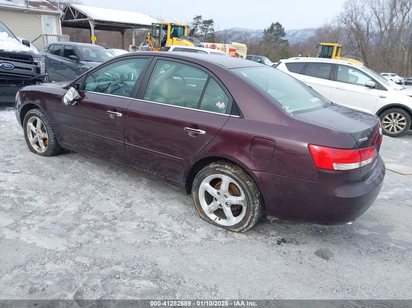 2006 HYUNDAI SONATA VIN: 5NPEU46F36H031641