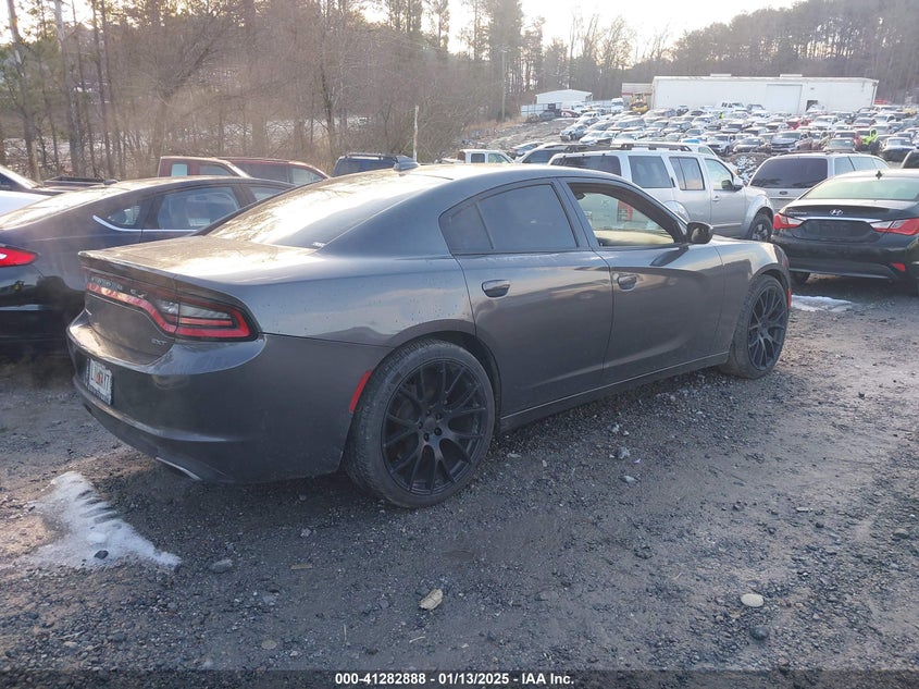 Vin: 2c3cdxhg3gh318247, lot: 41773256, dodge charger sxt 20164