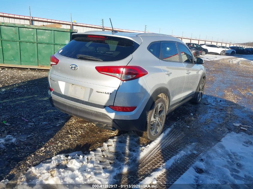 VIN KM8J33A26GU069190 2016 HYUNDAI TUCSON no.4