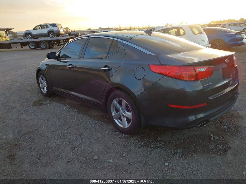 VIN KNAGM4A76F5632032 2015 KIA OPTIMA no.3