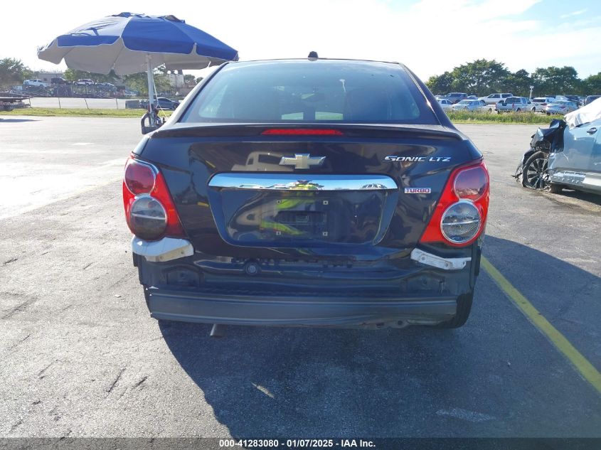 VIN 1G1JE5SB7F4104044 2015 CHEVROLET SONIC no.6