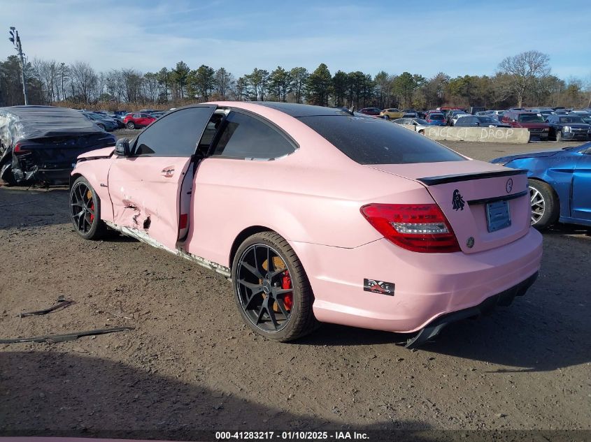 VIN WDDGJ7HB8FG414529 2015 Mercedes-Benz C 63 AMG no.3