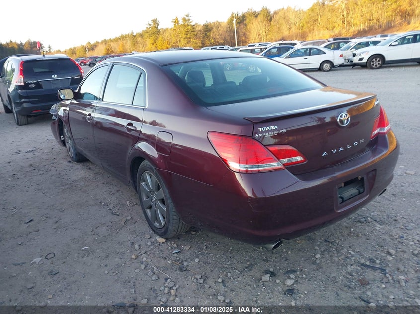 2007 TOYOTA AVALON VIN: 4T1BK36B27U220574