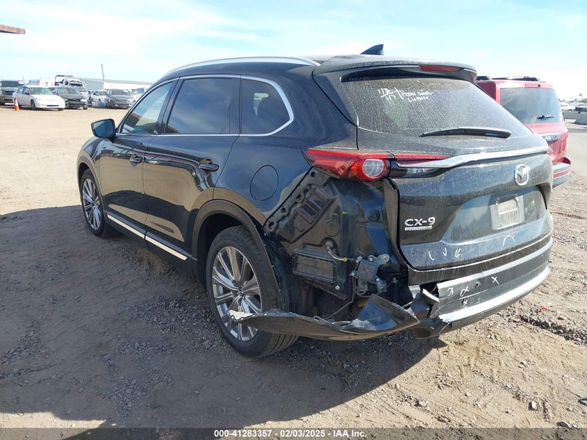 Vin: jm3tcbey1p0645112, lot: 41773725, mazda cx-9 signature 20233