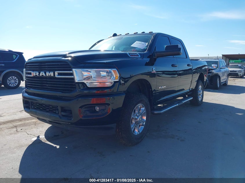 Vin: 3c6ur5dl5lg115306, lot: 41773785, ram 2500 big horn  4x4 6'4 box 20202