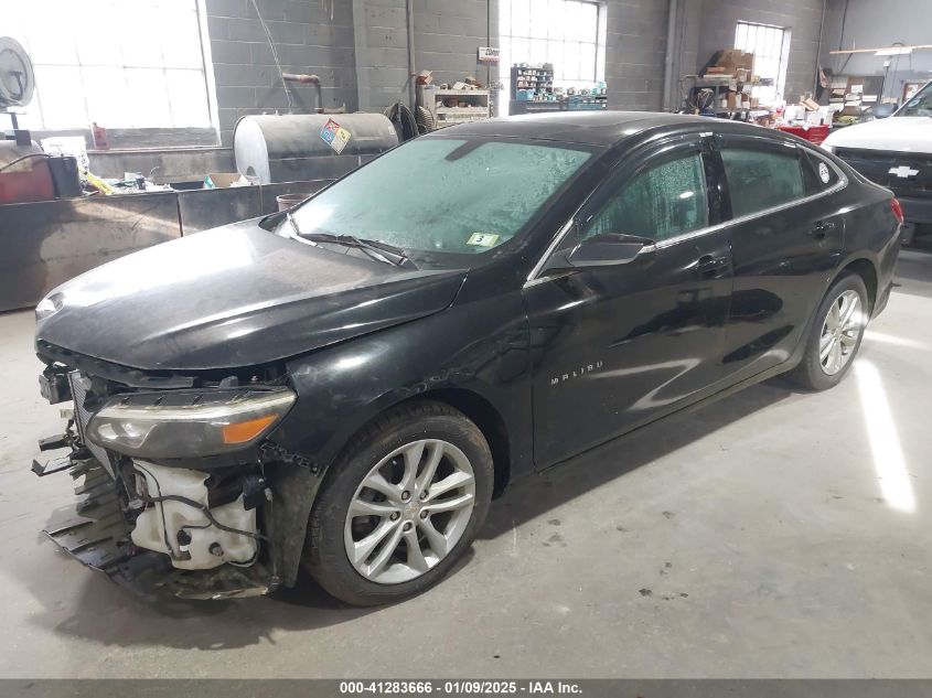 VIN 1G1ZD5ST4JF154461 2018 Chevrolet Malibu, LT no.2