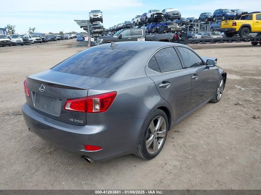 2012 LEXUS IS 250 VIN: JTHBF5C21C5183061