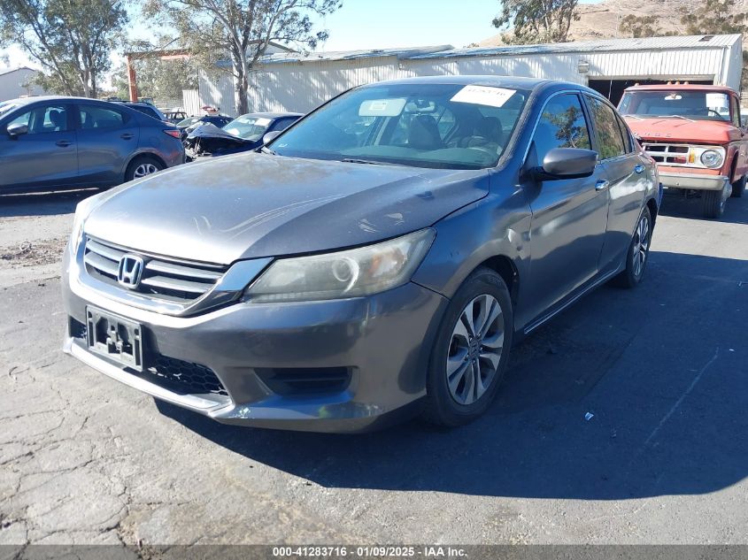 VIN 1HGCR2E39DA161692 2013 Honda Accord, LX no.2