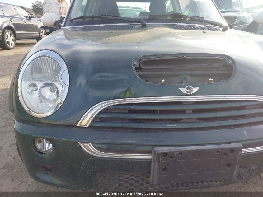 2003 Mini Cooper S VIN: WMWRE33433TD58690 Lot: 41283818