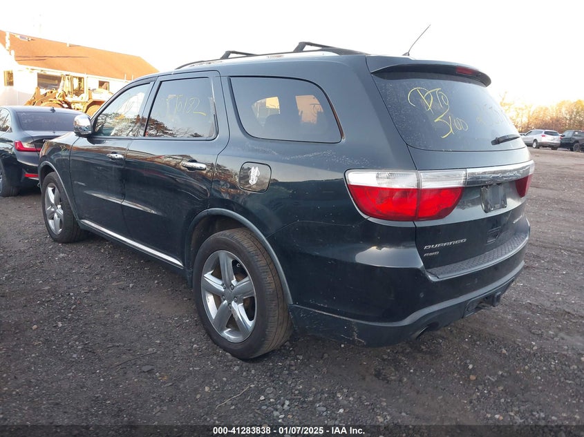 Vin: 1d4se5gt5bc651667, lot: 41774206, dodge durango citadel 20113