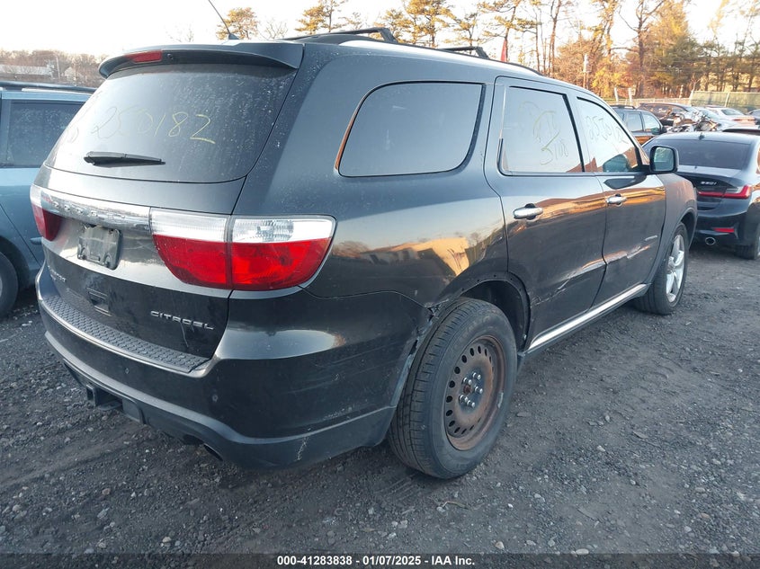 Vin: 1d4se5gt5bc651667, lot: 41774206, dodge durango citadel 20114