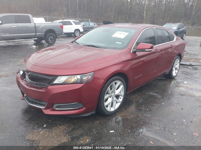 2017 CHEVROLET IMPALA VIN: 2G1105S33H9126968