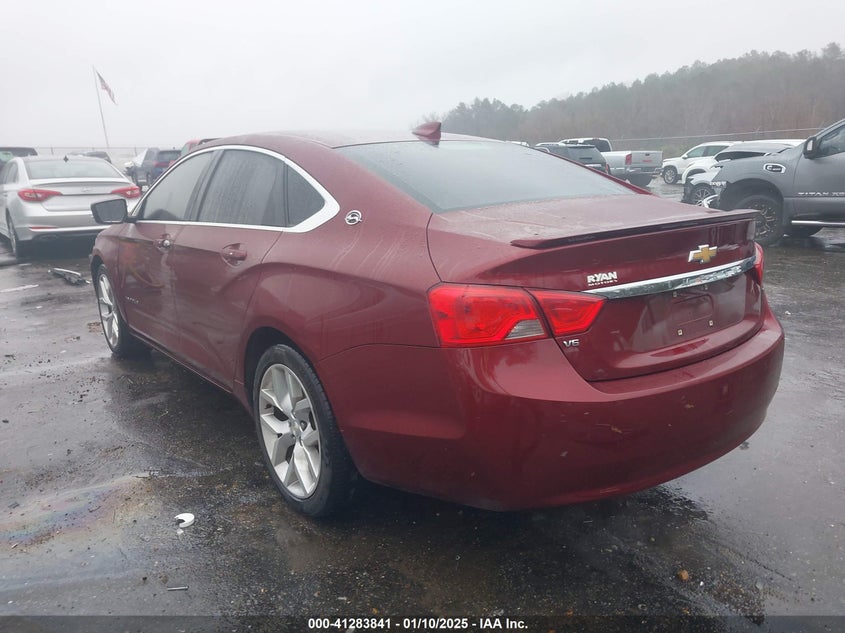 2017 CHEVROLET IMPALA VIN: 2G1105S33H9126968
