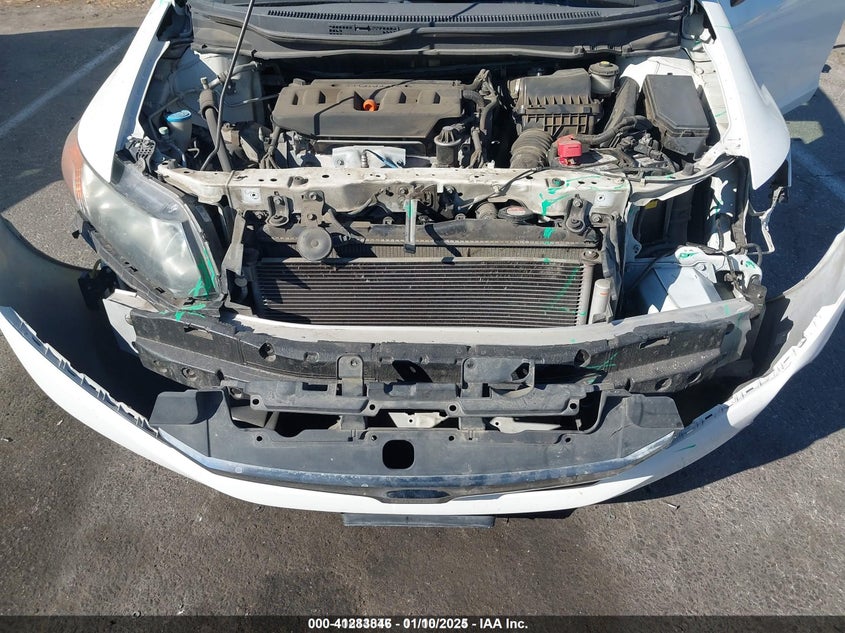 2012 HONDA CIVIC VIN: 19XFB2F56CE392335