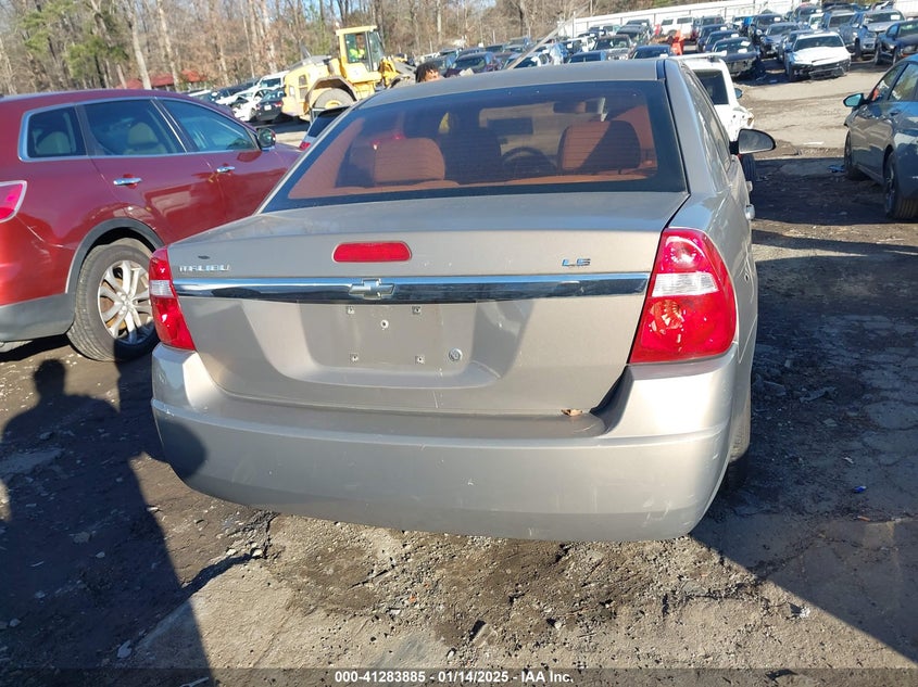 2007 CHEVROLET MALIBU VIN: 1G1ZS58F47F312054