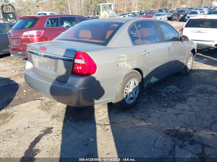 2007 CHEVROLET MALIBU VIN: 1G1ZS58F47F312054