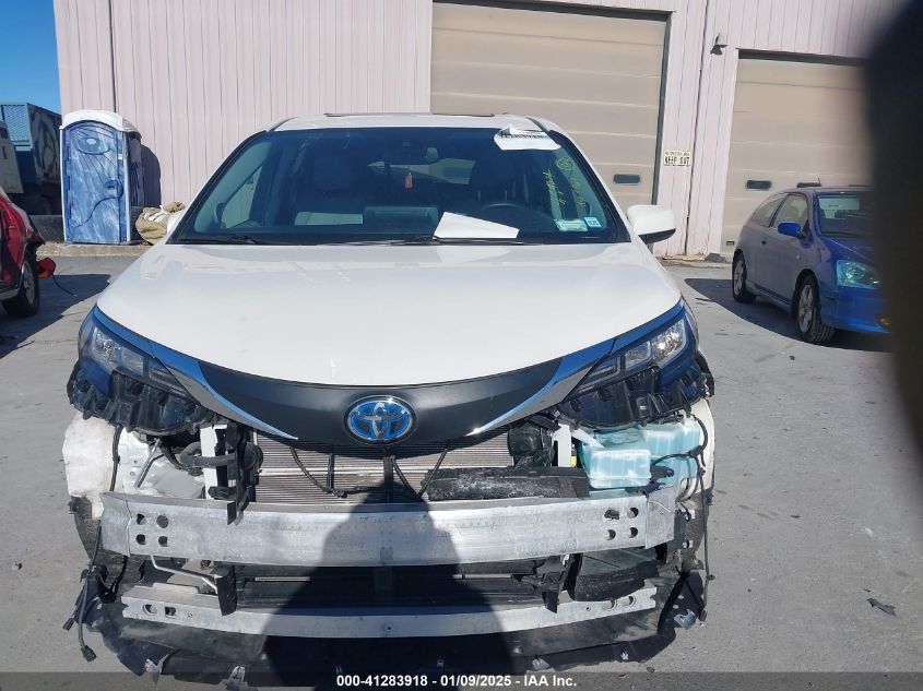 VIN 5TDJRKEC1MS025680 2021 Toyota Sienna, Xle no.12