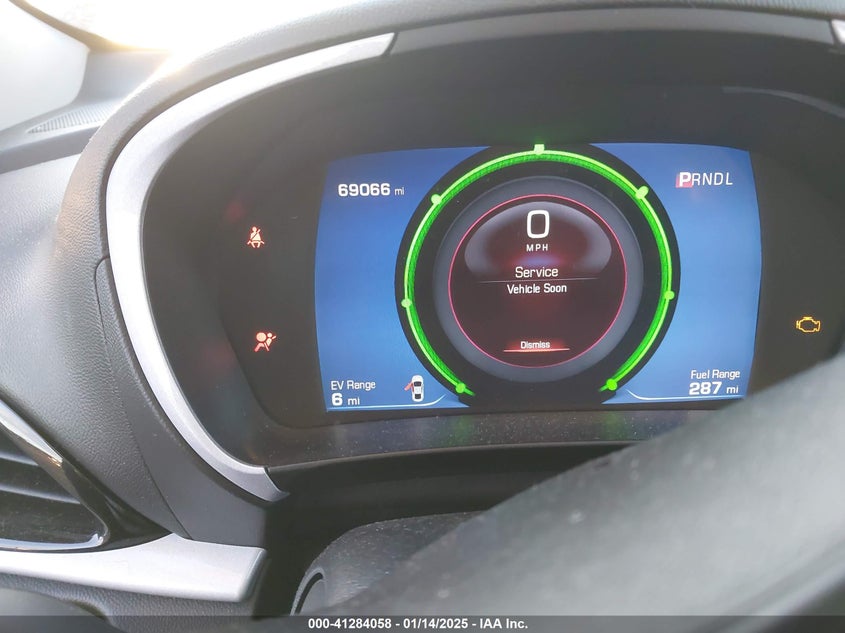 2017 CHEVROLET VOLT VIN: 1G1RA6S58HU152525