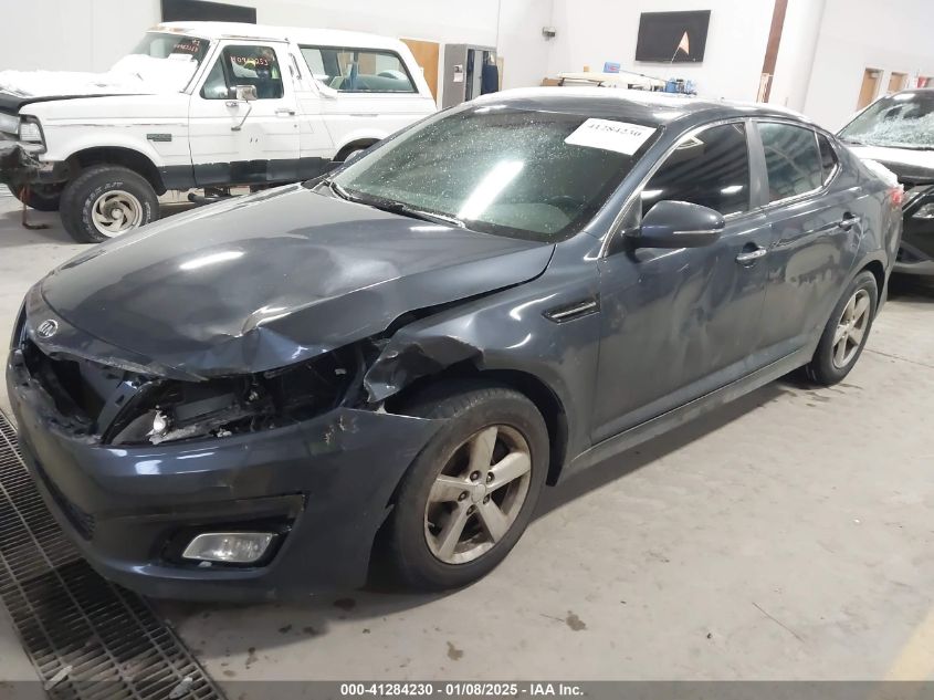 VIN KNAGM4A74F5560229 2015 KIA OPTIMA no.2