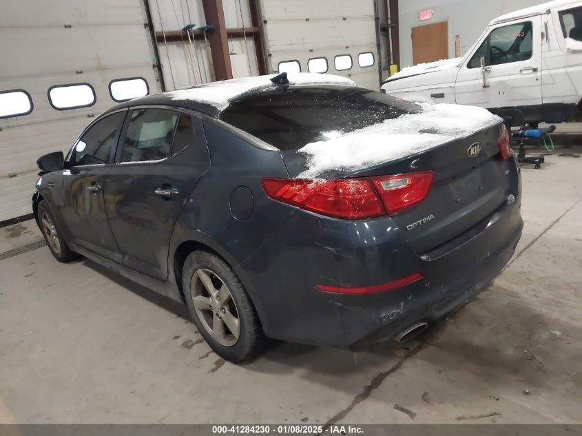 VIN KNAGM4A74F5560229 2015 KIA OPTIMA no.3