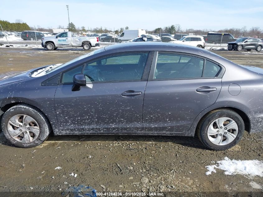 VIN 2HGFB2E5XEH530842 2014 Honda Civic, LX no.14