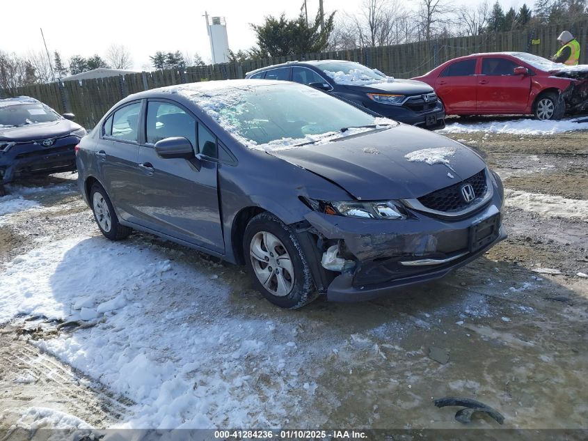 VIN 2HGFB2E5XEH530842 2014 Honda Civic, LX no.1