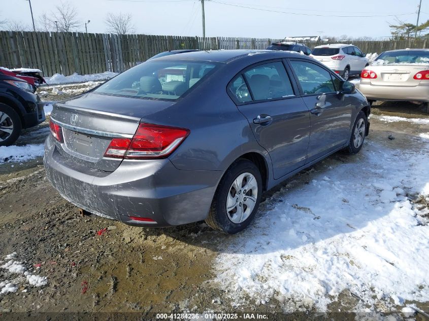 VIN 2HGFB2E5XEH530842 2014 Honda Civic, LX no.4