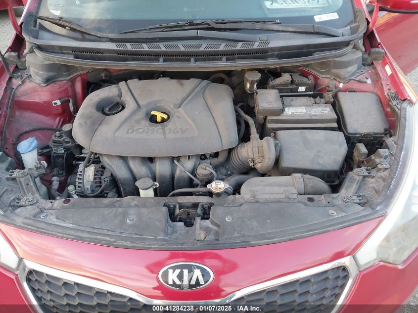 VIN KNAFX4A68F5430447 2015 KIA Forte, LX no.10