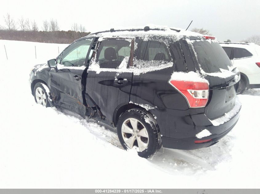 VIN JF2SJADC4FH520391 2015 Subaru Forester, 2.5I Pr... no.3