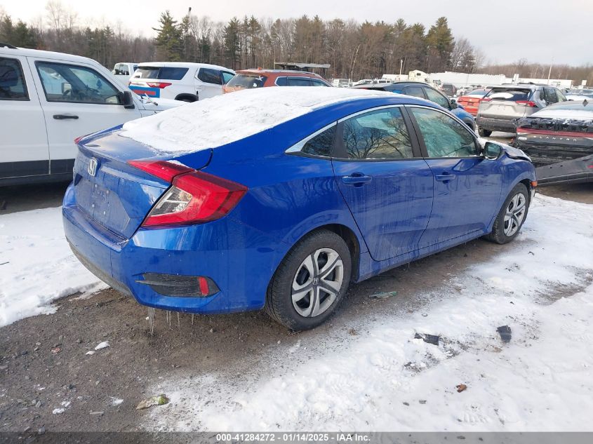 VIN 19XFC2F55GE250626 2016 Honda Civic, LX no.4