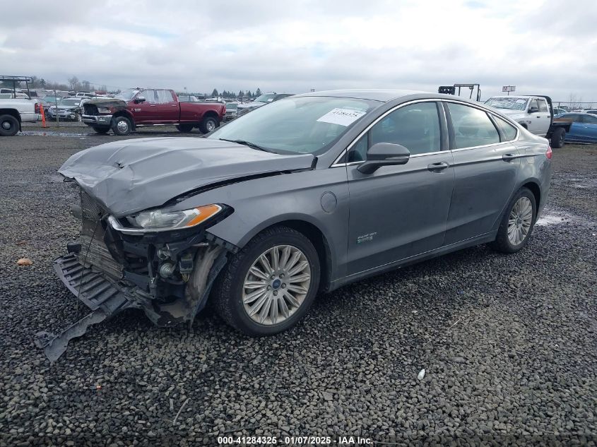 VIN 3FA6P0PU0ER269420 2014 Ford Fusion, Energi Se L... no.2