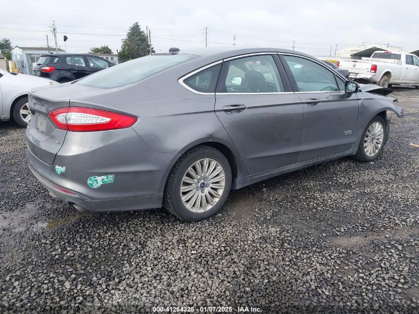 VIN 3FA6P0PU0ER269420 2014 Ford Fusion, Energi Se L... no.4