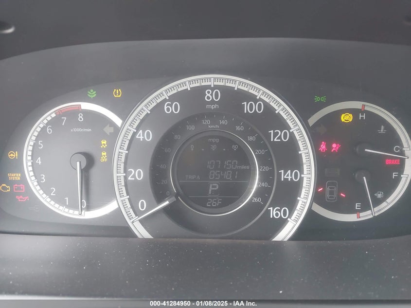 2013 HONDA ACCORD VIN: 1HGCR2F7XDA074997
