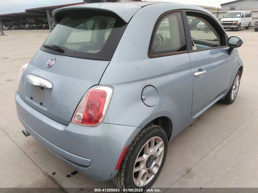 VIN 3C3CFFAR2DT513906 2013 FIAT 500 no.4