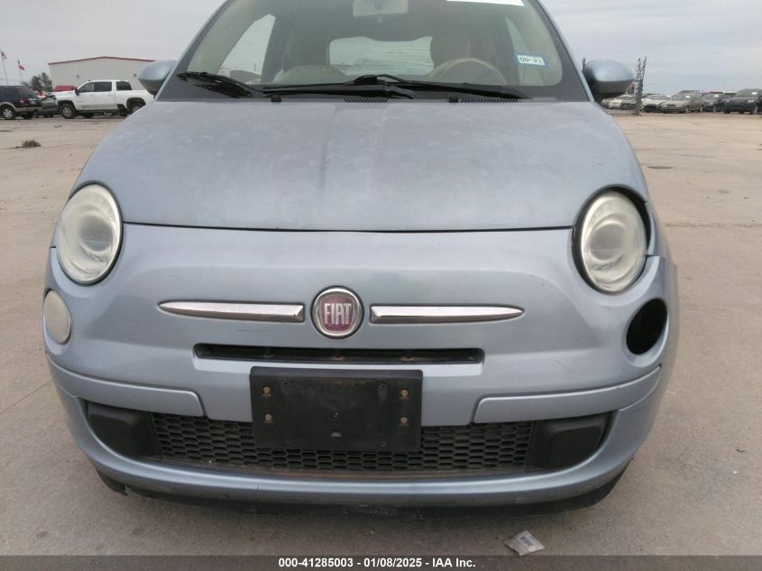 2013 Fiat 500 Pop VIN: 3C3CFFAR2DT513906 Lot: 41285003