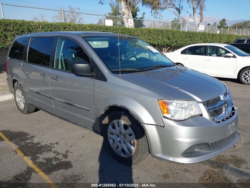 VIN 2C4RDGBG8GR356484 2016 Dodge Grand Caravan, Ame... no.1