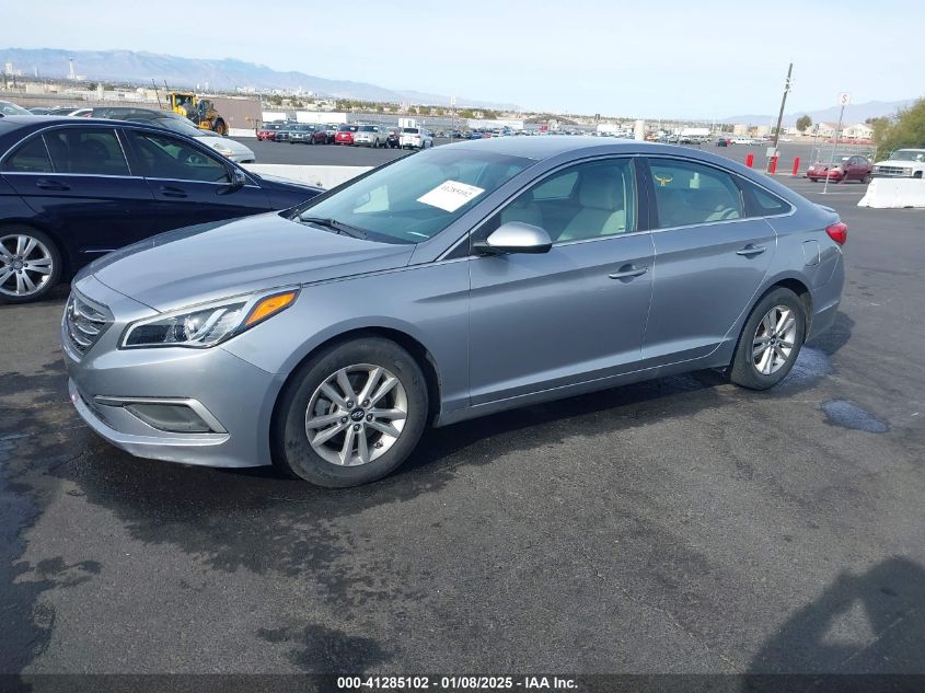 VIN 5NPE24AF1GH405467 2016 Hyundai Sonata, SE no.2