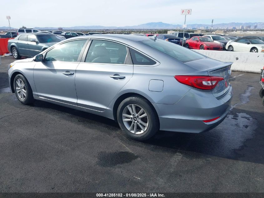 VIN 5NPE24AF1GH405467 2016 Hyundai Sonata, SE no.3