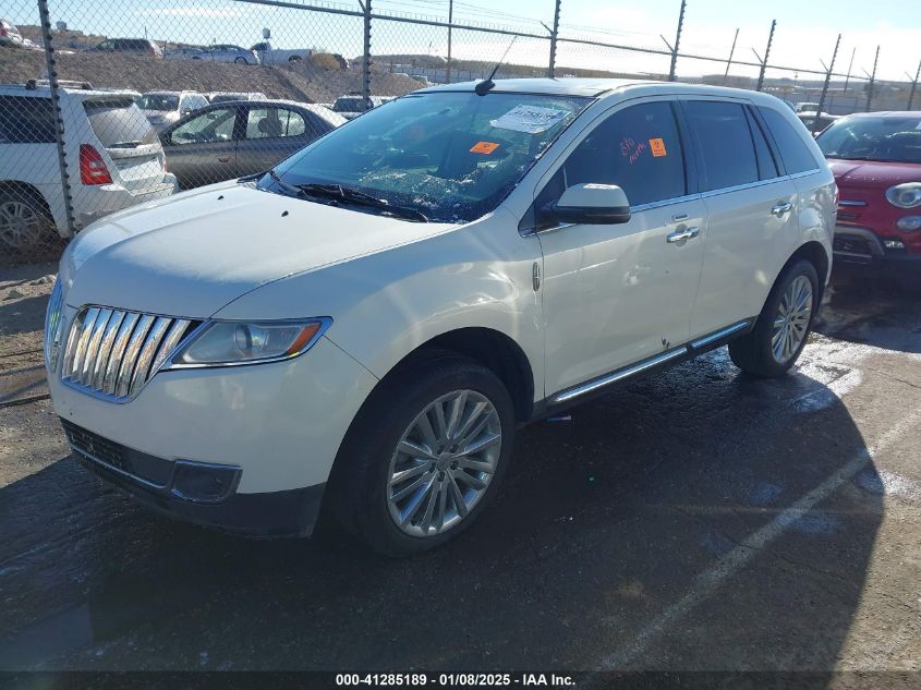 VIN 2LMDJ6JK9DBL32265 2013 Lincoln MKX no.2