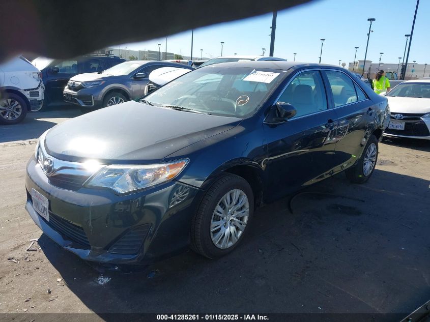 VIN 4T1BF1FK5EU852295 2014 Toyota Camry, LE no.2