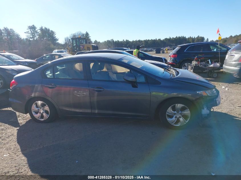 VIN 2HGFB2F5XDH524455 2013 Honda Civic, LX no.14