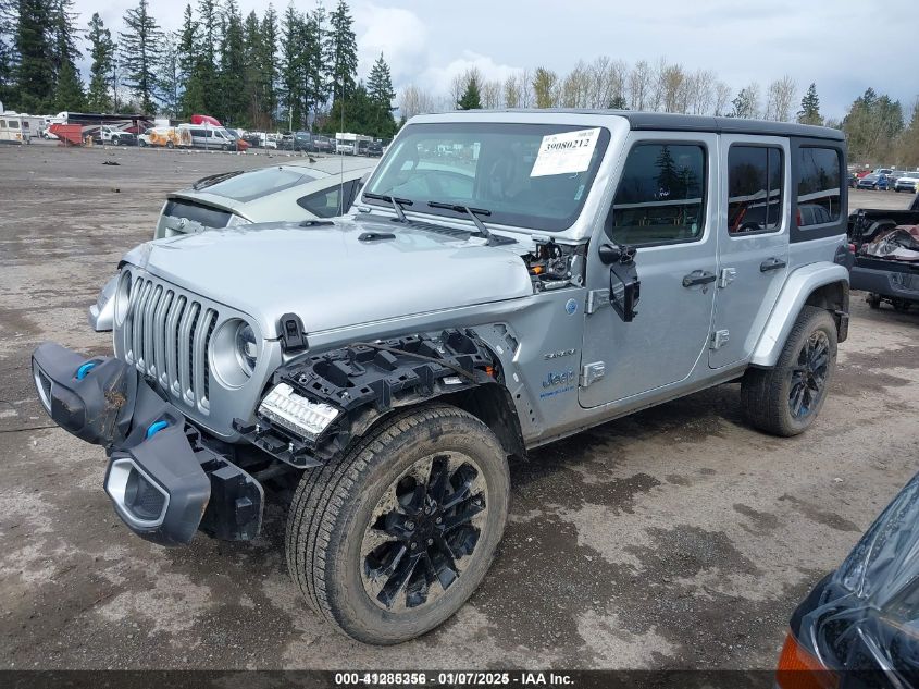 VIN 1C4JJXP69PW699155 2023 JEEP WRANGLER 4XE no.2