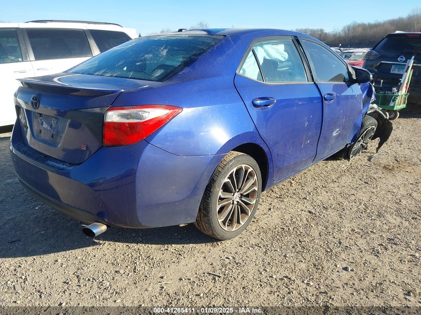 2014 TOYOTA COROLLA VIN: 5YFBURHE8EP046822